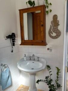 Two roomed private suite in front of cottage