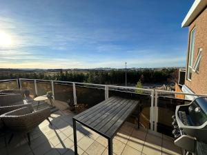 Modern and spacious 3 bedroom house, with fantastic view over Reykjavik.