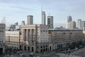 Plac Konstytucji 6 Orange - Apartament dla 4 osób - Bezpłatny parking - Free parking - piękny widok na panoramę Warszawy