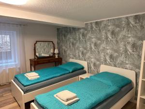 Ferien ind Monteur Wohnung Maiglöckchen mit 2 Schlafzimmern