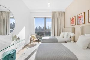 Meerak Homes - Burj Khalifa and Fountain view Downtown Elegant 2 bed apartment , Free Wifi, Parking, Gym and Pool