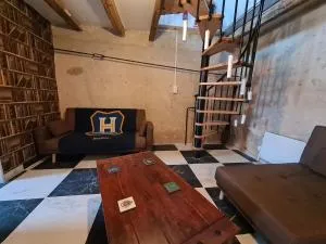 Gîte enchanteur avec déco sorciers, piscine, proche forêt et chemins de randonnée, idéal pour familles - FR-1-591-383 - Baraize