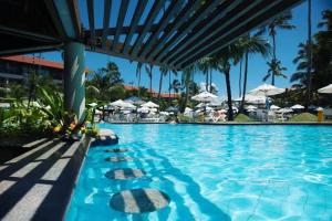 Flat térreo 2 quartos-Resort Marulhos B101-Muro Alto-Porto de Galinhas