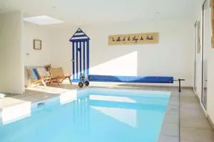 Villa de la plage des Amiets #piscine intérieure privée# les pieds dans l'eau - 克莱代