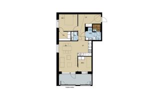 2BR Apartment with Sauna & Balcony at Tammela Stadium