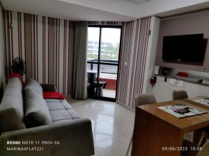 Marinas Praia Flat 221, Cabo Branco, Busto de Tamandaré, prédio frente mar