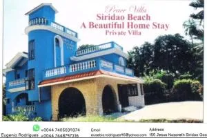 Peace Villa Luxurious 5BHK Siridao Goa Beach - Bambolim