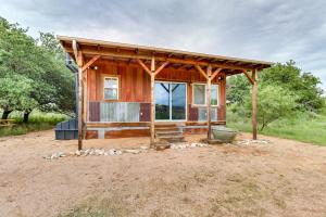 Rustic Eco-Cabin Llano River Getaway on 68 Acres!