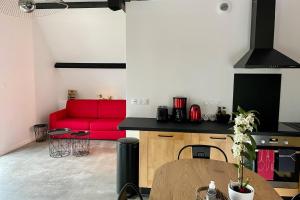 Loft dans chaumière pour 6 personnes à SaintAndré