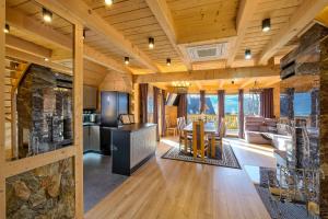 Domki Panorama Tatry Wellness sauna, jacuzzi, kominek