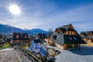 Domki Panorama Tatry Wellness sauna, jacuzzi, kominek