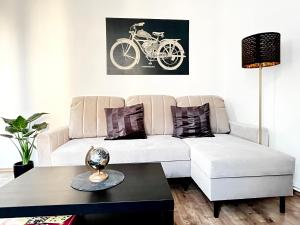 Zentrales City Apartment bis 4 Personen mit Küche und Wohnzimmer - 54m²