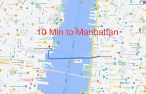 10Min to NYC - 2BR2.5Bath-3Beds-Free Parking-No Chores