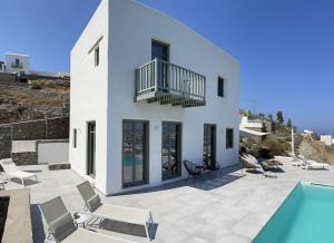 Dream Villas Paros 1 ολόκληρος χώρος με πισίνα