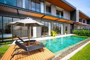 查龙湾海景3卧室泳池别墅 现代风格 安静私密 海边100米 - Ban Bo Rae