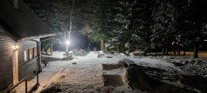 Domek Adam z widokiem na góry Lasówka