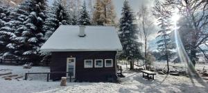 Domek z widokiem na góry Lasówka 5km do Zieleniec Ski Arena