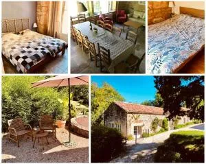Gites nature 14 pers - 7 Ch - Piscine - Dordogne Lot - 圣马丁勒瑞杜