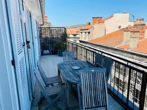 Hypercentre Clermont-FD terrasse + parking - Clermont-Ferrand