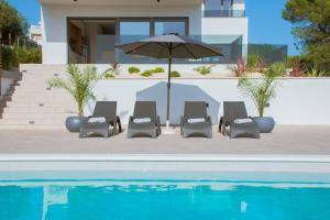 Villa Pergosa mit Meerblick in Medulin,Istrien