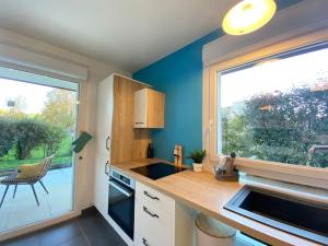 Maïs Cottage, terrasse ensoleillée avec vue !