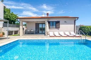 Villa House Gortan - with heated pool near Pula Istria - Ferienhaus Istrien