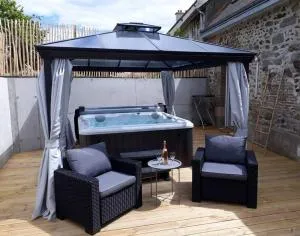 Superbe Gîte bord de mer avec jacuzzi 6 personnes - Hillion