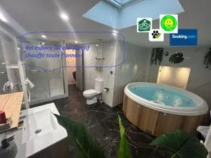 Bel appart stylé avec jacuzzi - La Moncelle