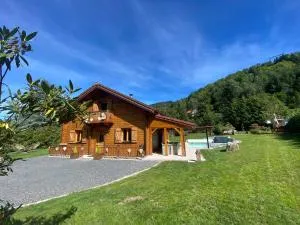 Gîte Chalet avec bain nordique et piscine 11 pers Hautes Vosges - 普兰凡