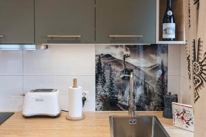 Kameralny Apartament Chateau Karpielówka Kościelisko z widokiem i wlasnym garażem