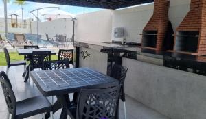 Cobertura Vista Mar Carapibus - Cariri Praia - Apartamento completo com 02 quartos