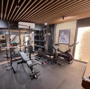 The Athens Loft with private gym and billiards