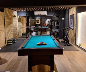 The Athens Loft with private gym and billiards