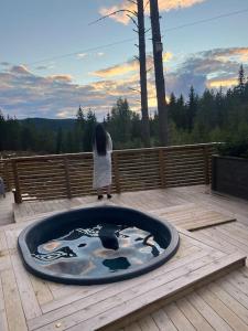 Skogly - Ny stor hytte, Unike Finnskogen