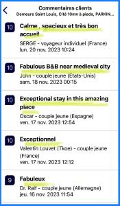 B&B / Chambres d'hotes Demeure Saint Louis Historic manor, City 700m, parking,A C,Clim,WIFI, heated pool, city view : photos des chambres