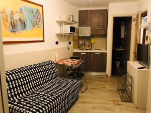 Monolocale centro citta con vista sulle montagne