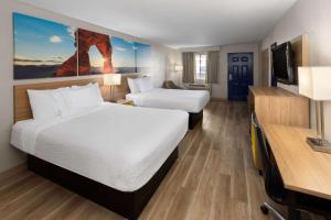 Deluxe Queen Room with Two Queen Beds - Non-Smoking room in Days Inn by Wyndham Oklahoma City