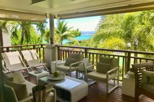 Meherio Beach Carlton- Tahiti - beachfront luxury residence & pool - Aoua