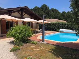 Villas Maison Moderne a Messanges avec Piscine Chauffee, Proche Plage, Ideale Famille, Classee 3*** - FR-1-239-629 : photos des chambres