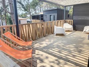 Chalet de standing pour 4 pers., piscine couverte et chauffée, à deux pas de la plage, Wi-Fi gratuit - FR-1-361-515