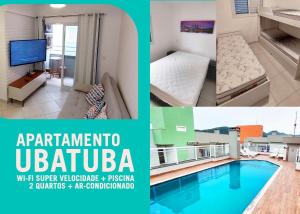 Apartamento Ubatuba Itaguá - ar - wifi