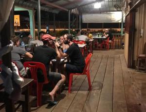 Somewhere over the river