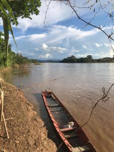 Somewhere over the river