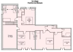 Appartements Mas du Versadou, dans un espace naturel protege, piscine couverte chauffee toute l'annee, Spa et salle de jeux : Appartement Supérieur