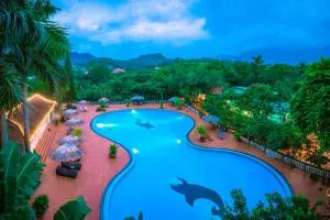 VResort Kim Boi - Hoa Binh - Làng Tiêng VResort Kim Boi - Hoa Binh - Làng Tiêng