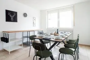 Modernes großräumiges Apartment - zwei Bäder - Esseite