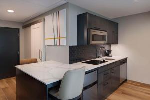 Studio Suite with Two Queen Beds, Sofa Bed and Kitchen room in Hyatt House LAX