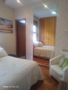 Quarto Suite -Em apartamento familiar