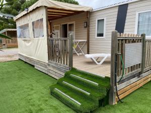 Mobil Home Luxe 3 chambres climatisé Canet en Roussillon