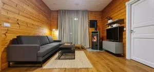 finská roubenka pro hosty - Srby